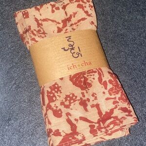 Handcrafted Print organic cotton Napkin Set